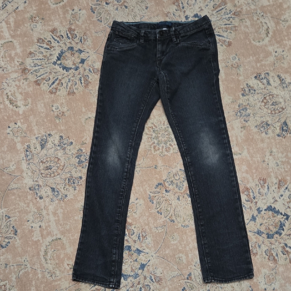 Levi's Dark Wash Skinny Fit Jeans 5 Pocket Stretch Size 12 R Good Condition
